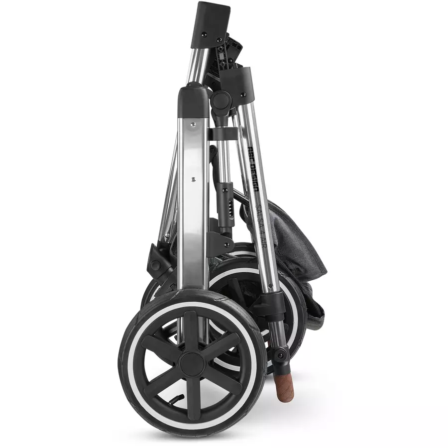 ABC DESIGN Kombikinderwagen Salsa 4 Air Asphalt Kollektion 2024
