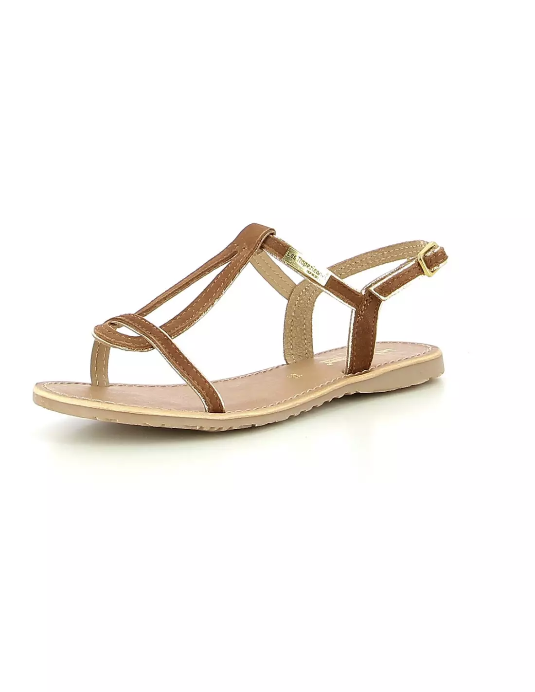 LES TROPEZIENNES DRES HABUCTAN - Sandales & nu-pieds Tan
