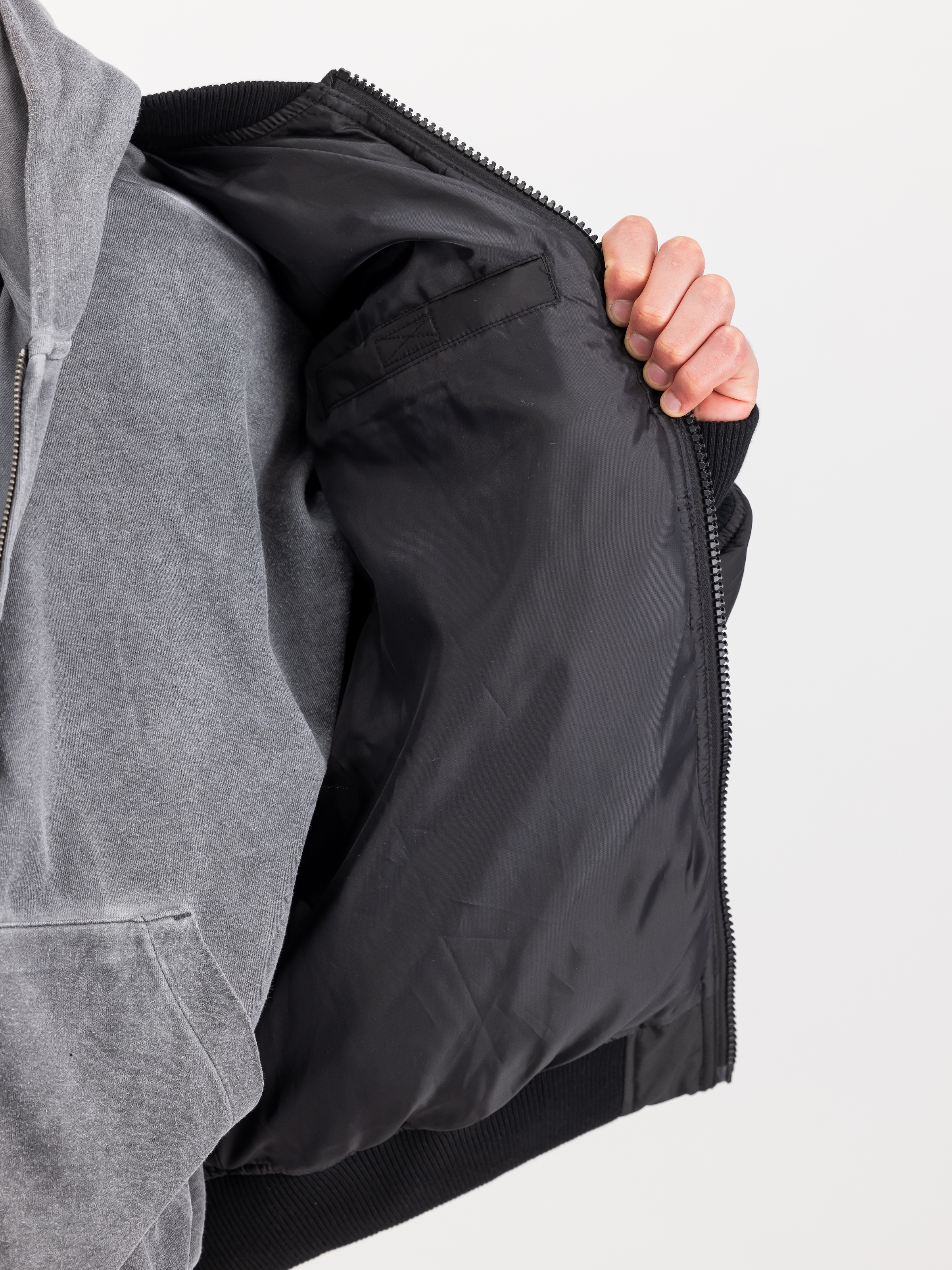 Alpha Industries Steppjacke »MA-1 Logo Puffer« ohne Kapuze