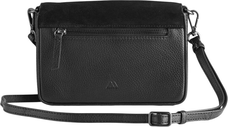 Markberg VanyaMBG Crossbody Bag, Suede Sort