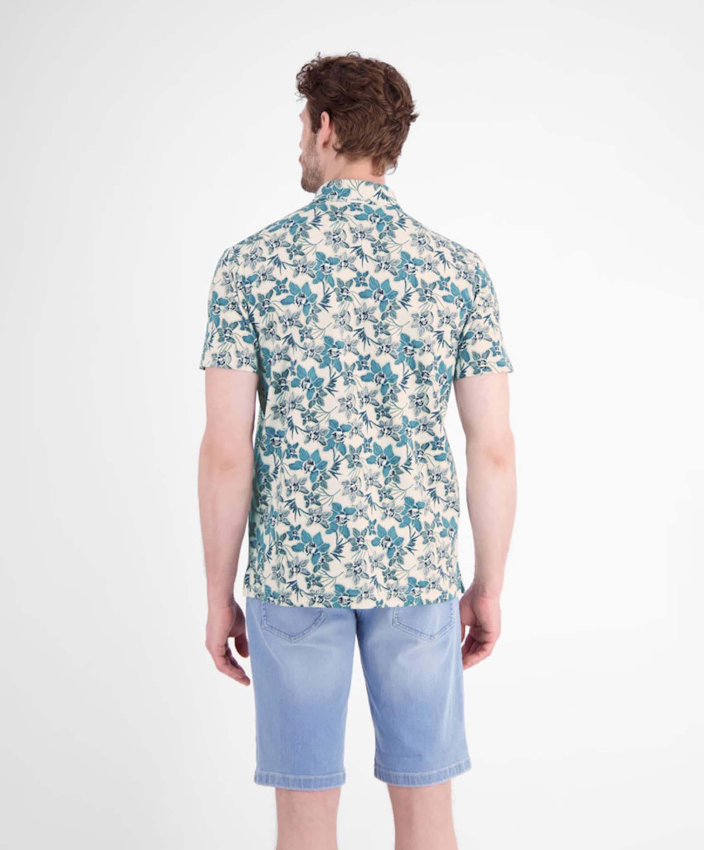 Lerros Heren polo blauw