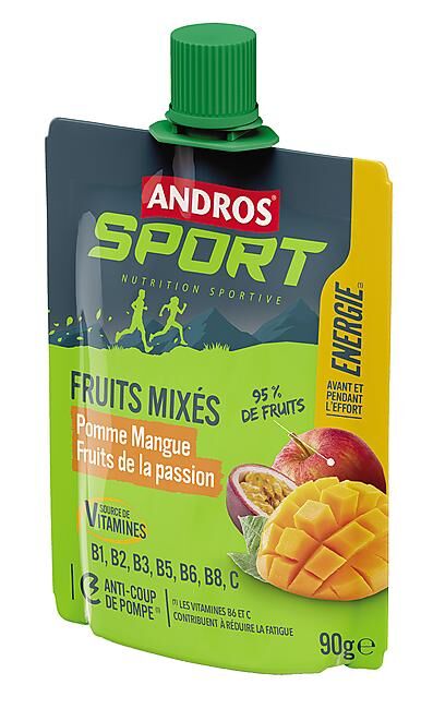 ANDROS SPORT - GOURD DE FRUITS POMME MANGUE