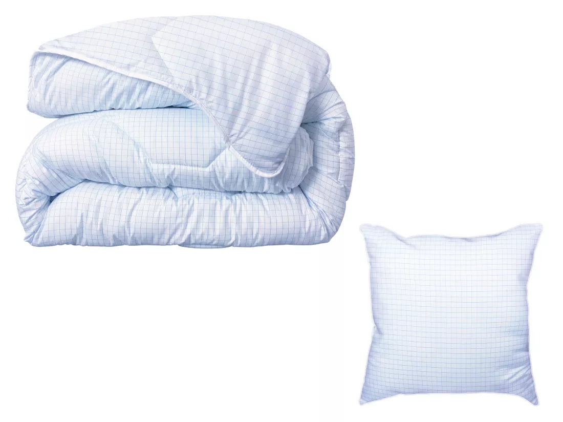 Pack DODO couette 140 x 200 cm + 1 oreiller 60 x 60 cm - Protection Totale anti acariens - ANGE GARDIEN