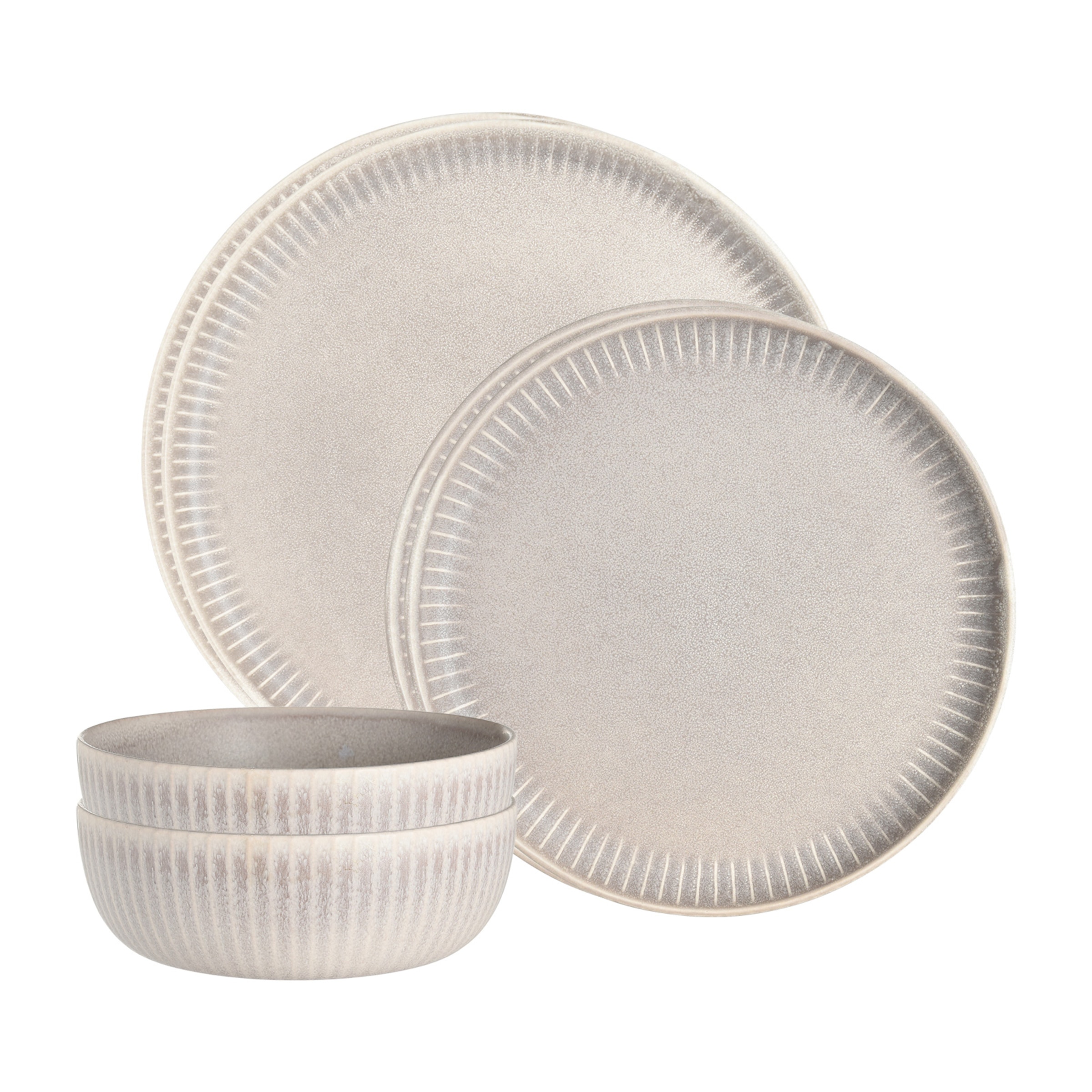 taupe, 6-teilig