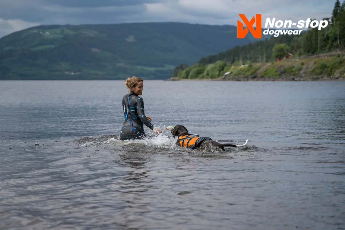Non-stop Dogwear Safe Life Jacket strl.4 Orange