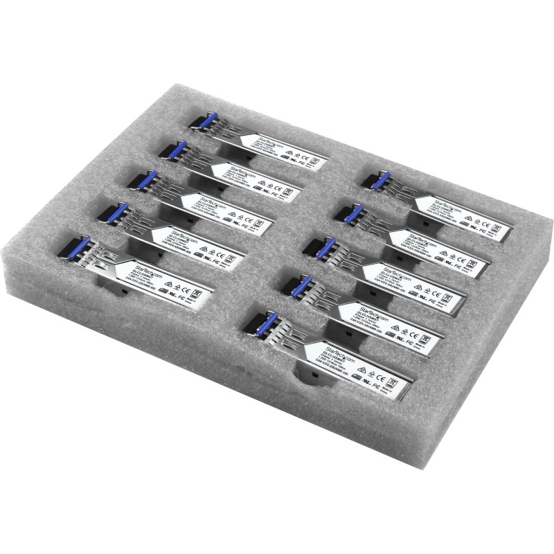 StarTech.com Module SFP GBIC compatible Cisco GLC-LH-SM - Mini GBIC 1000BASE-LX/LH - Paquet de 10