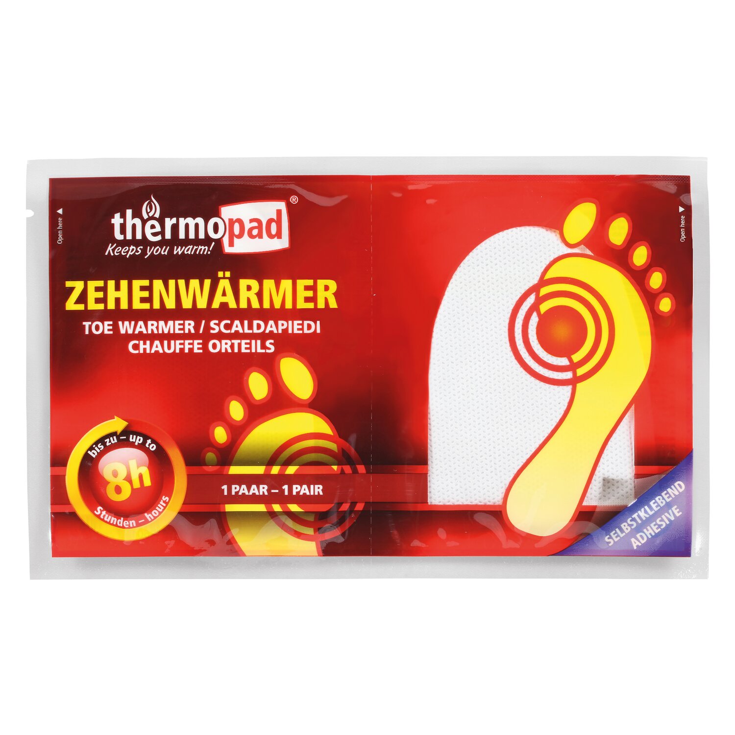 thermopad Zehenwärmer