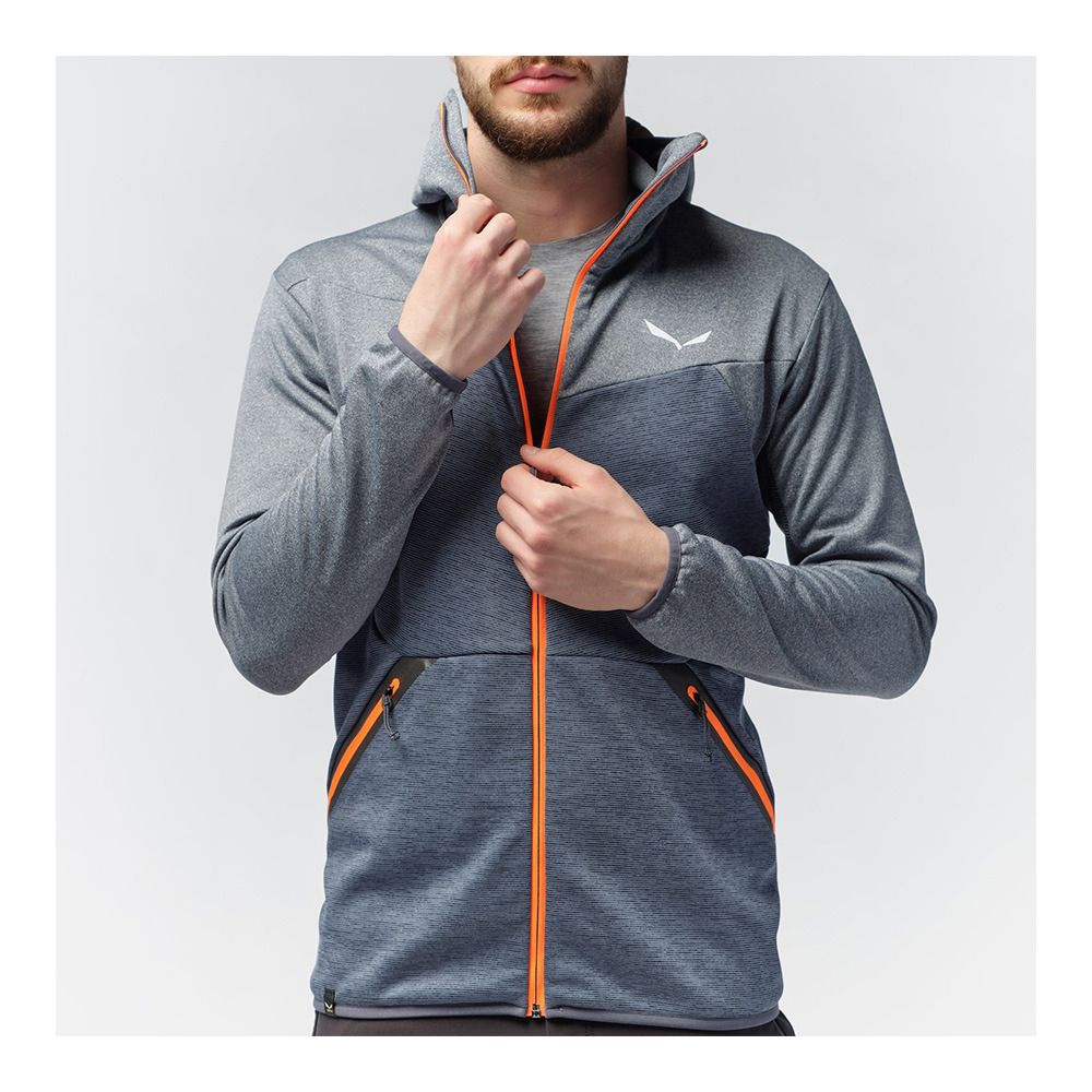 Salewa PUEZ MELANGE - Sweat Homme premium navy melange/4570