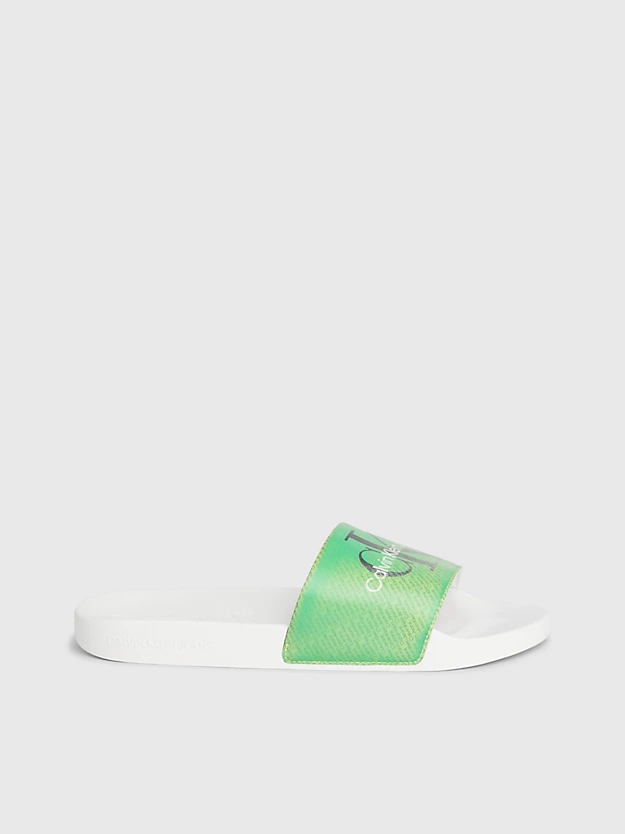 Pantufas com logotipo lenticular