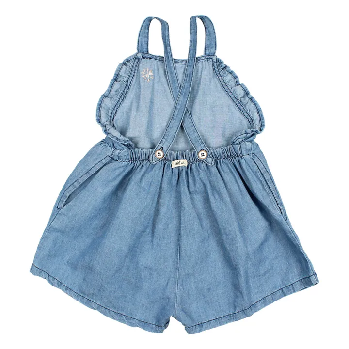 Búho Combishort Denim Lin | Bleu jean