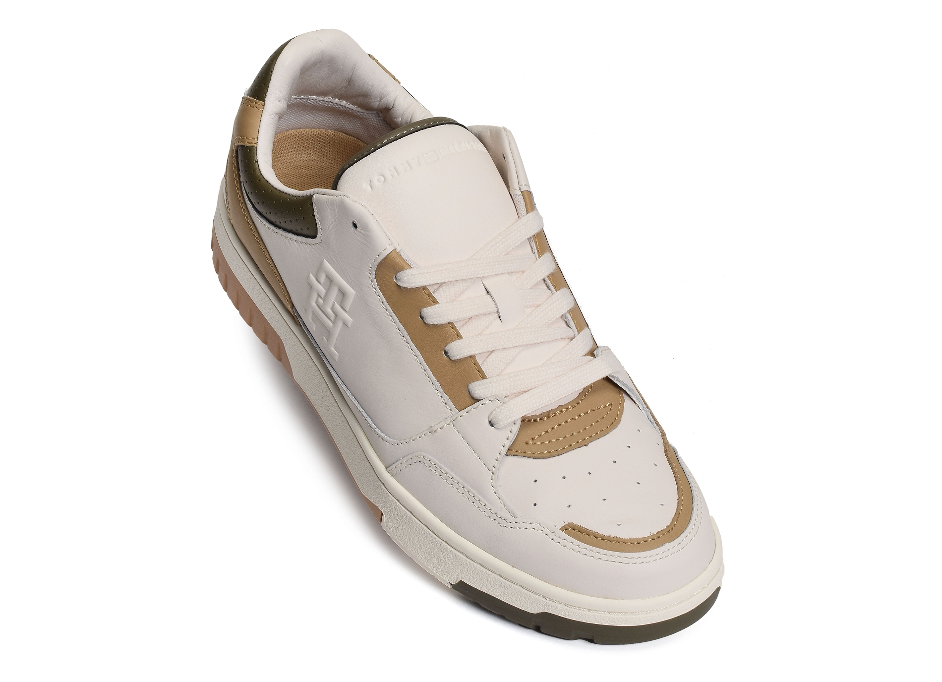 Th basket best 4696 blanc kaki