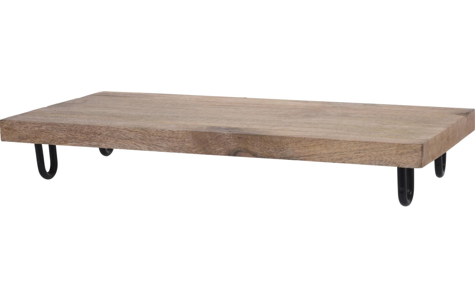 Serviertablett 39 x 19 x 6 cmRechteckiges Servierbrett
