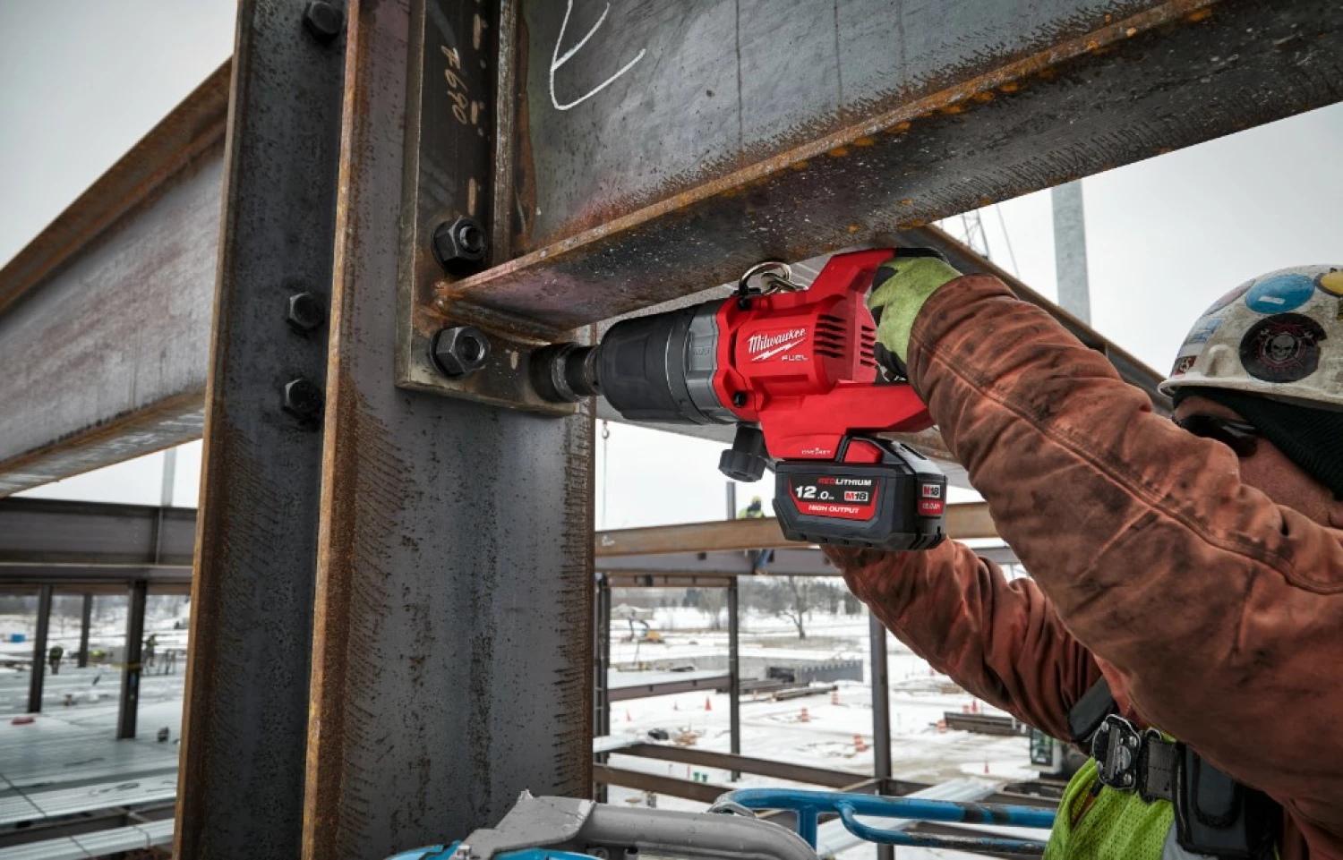 Milwaukee M18 ONEFHIWF1DS-0C 18V Li-ion accu Slagmoersleutel met frictiering body in koffer - 1
