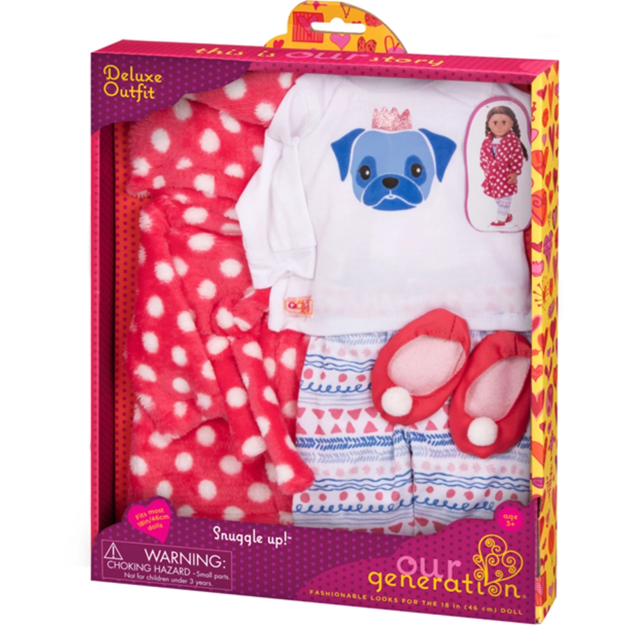 Our Generation Outfit Kuscheltraum für 46 cm Puppen Mehrfarbig