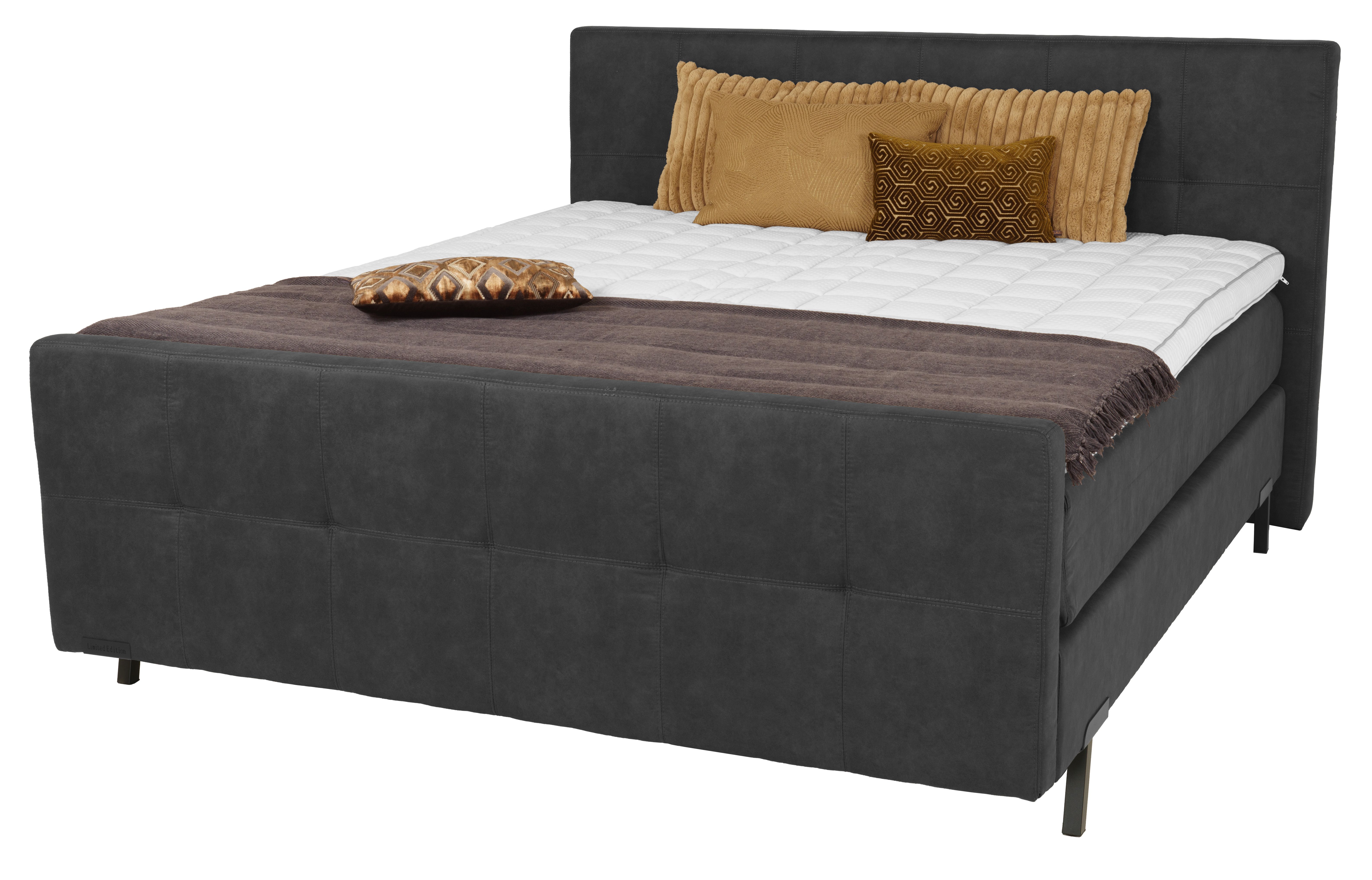 Boxspring Antraciet Bolta
