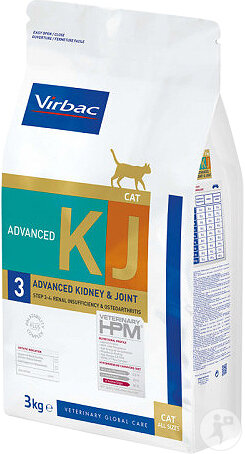 Virbac Cat Kidney & Joint KJ3 3kg