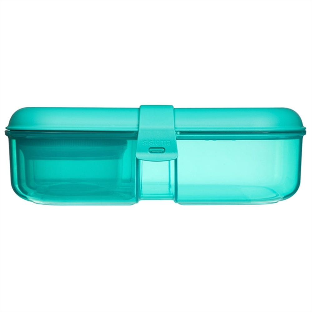 Køb Sistema Ribbon Madkasse 1,1 L Teal