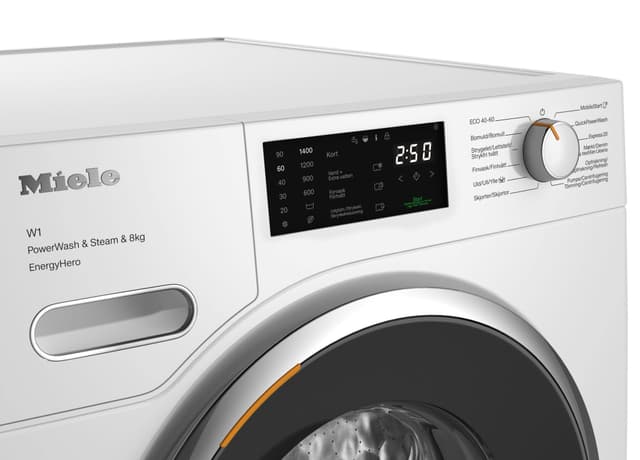 Miele Vaskemaskine WWE380 WCS PWash&Steam&8kg
