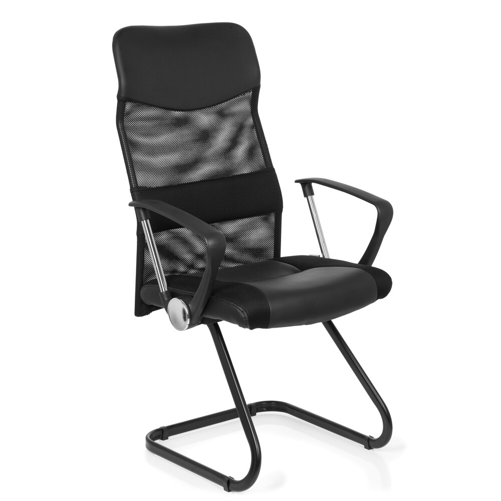 Freischwinger ARTON V Stoff mit Armlehnen hjh OFFICE