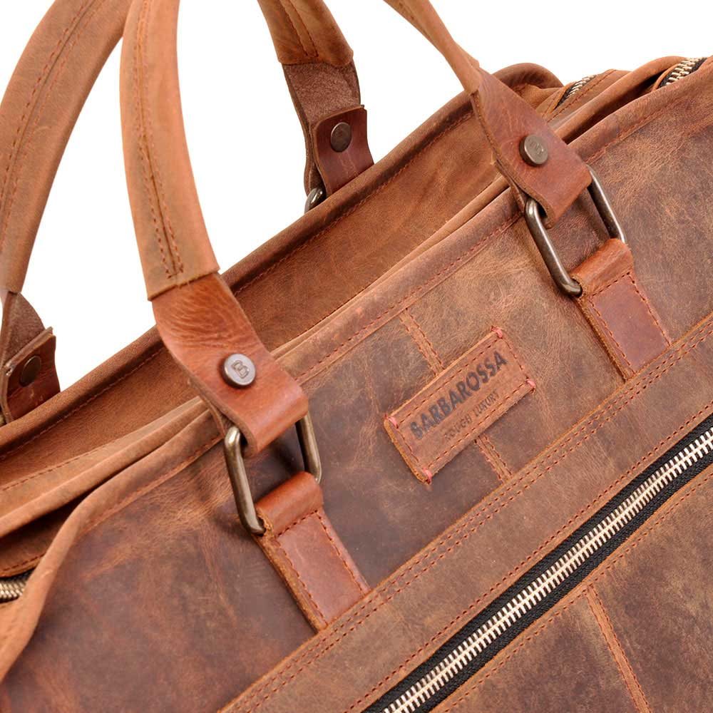 Berba Barbarossa Laptoptas 17'' coffee