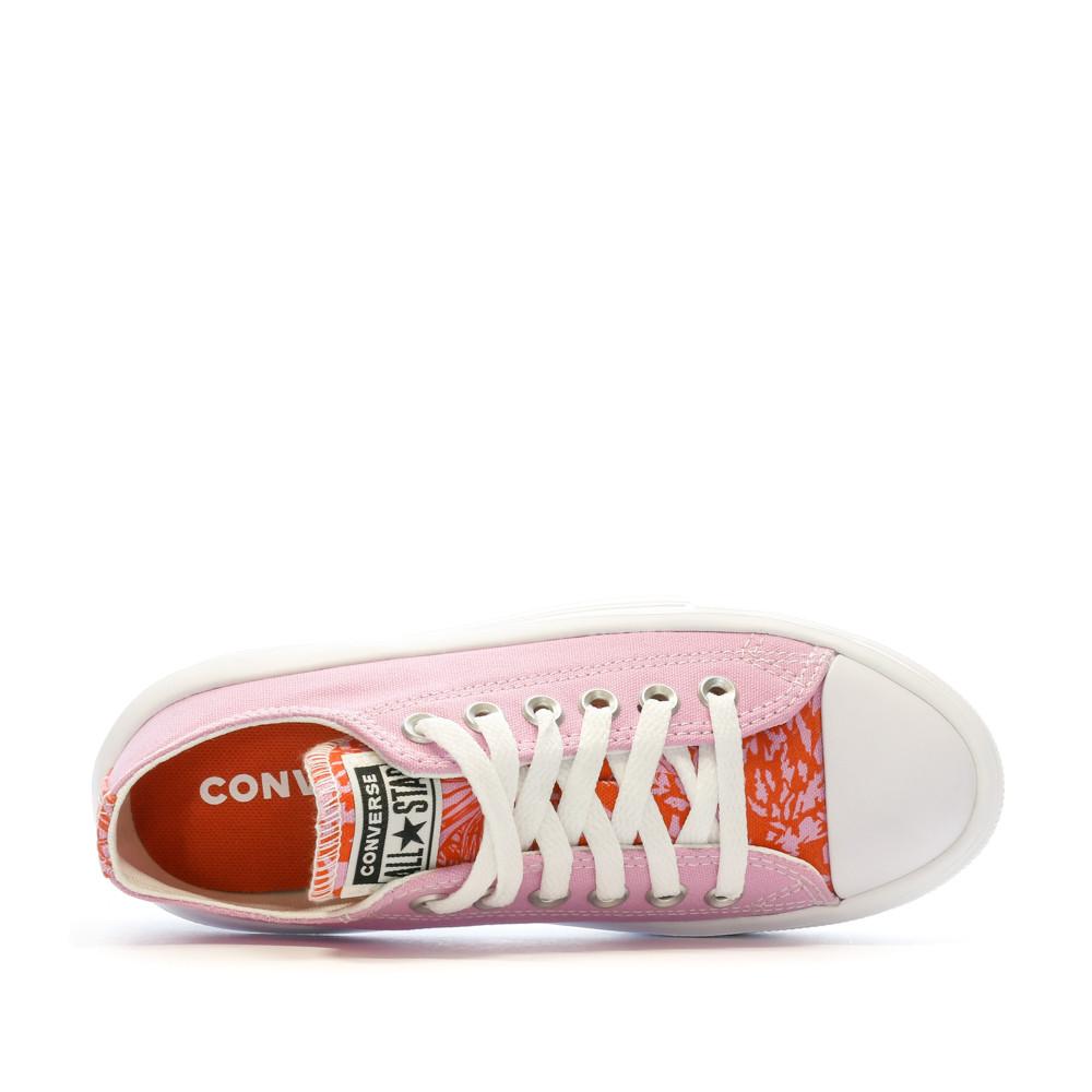 Converse Basket Rose Femme Converse All Star Move