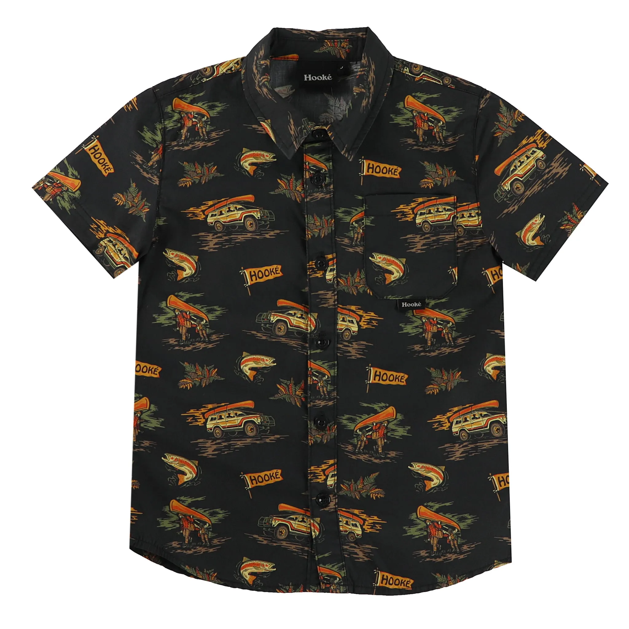 Hooké Chemise MC Fun O'clock 2-14ans