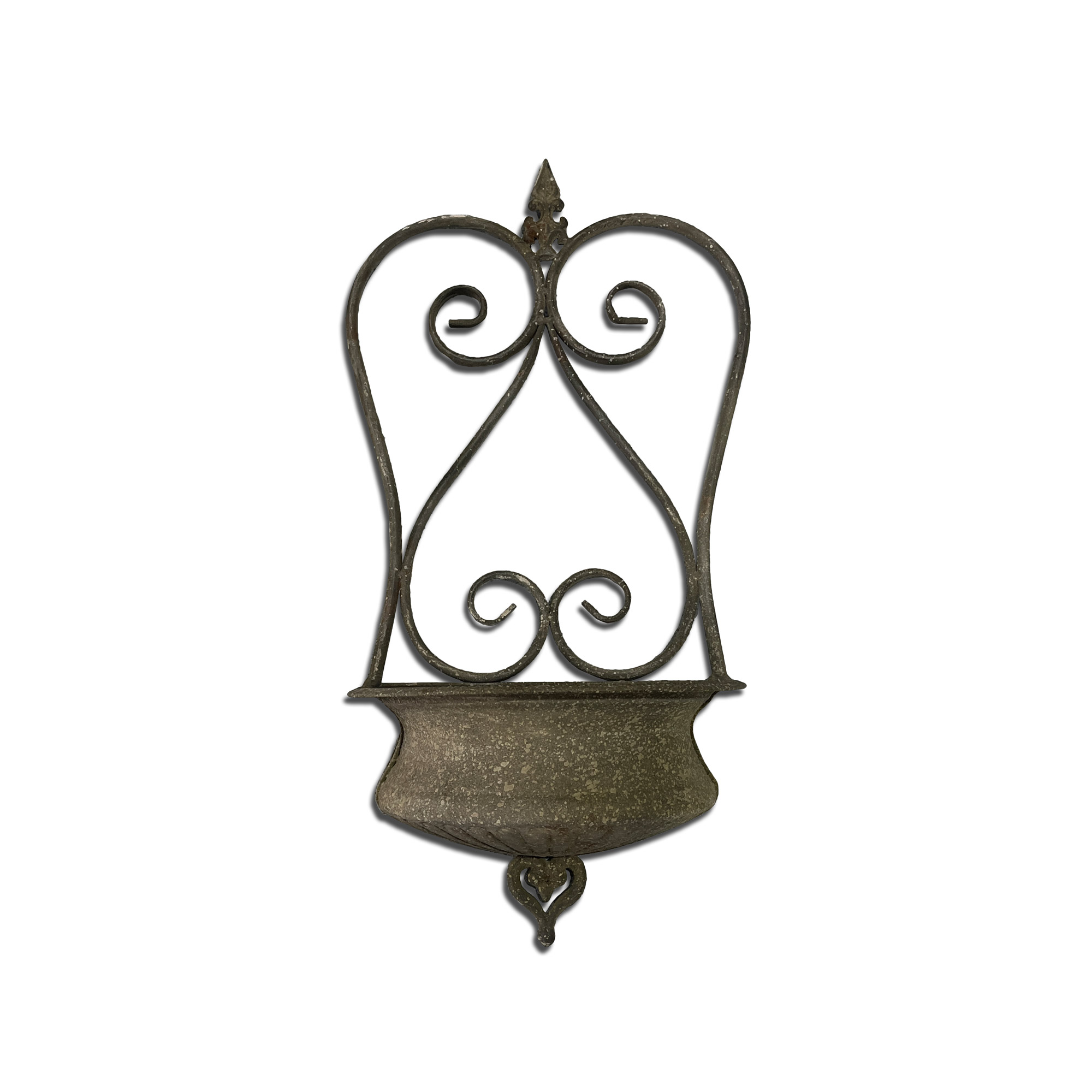 Wand-Pflanzgefäß 'Zoé', H 63 cm, B 30,5 cm, L 16 cm günstig bestellen