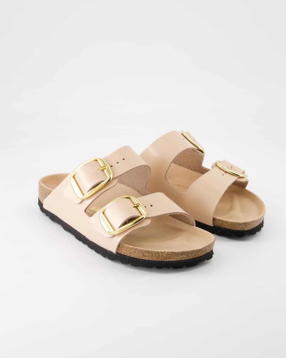 Birkenstock Arizona Big Buckle Pantoletten in Rosa