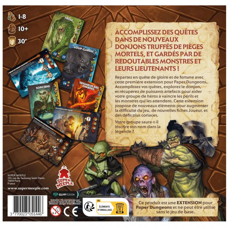 Paper dungeons - Side quest