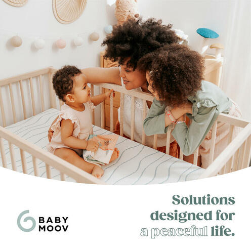 Matelas Cosy'Lite ergonomique 70x140 cm Blanc - BABYMOOV