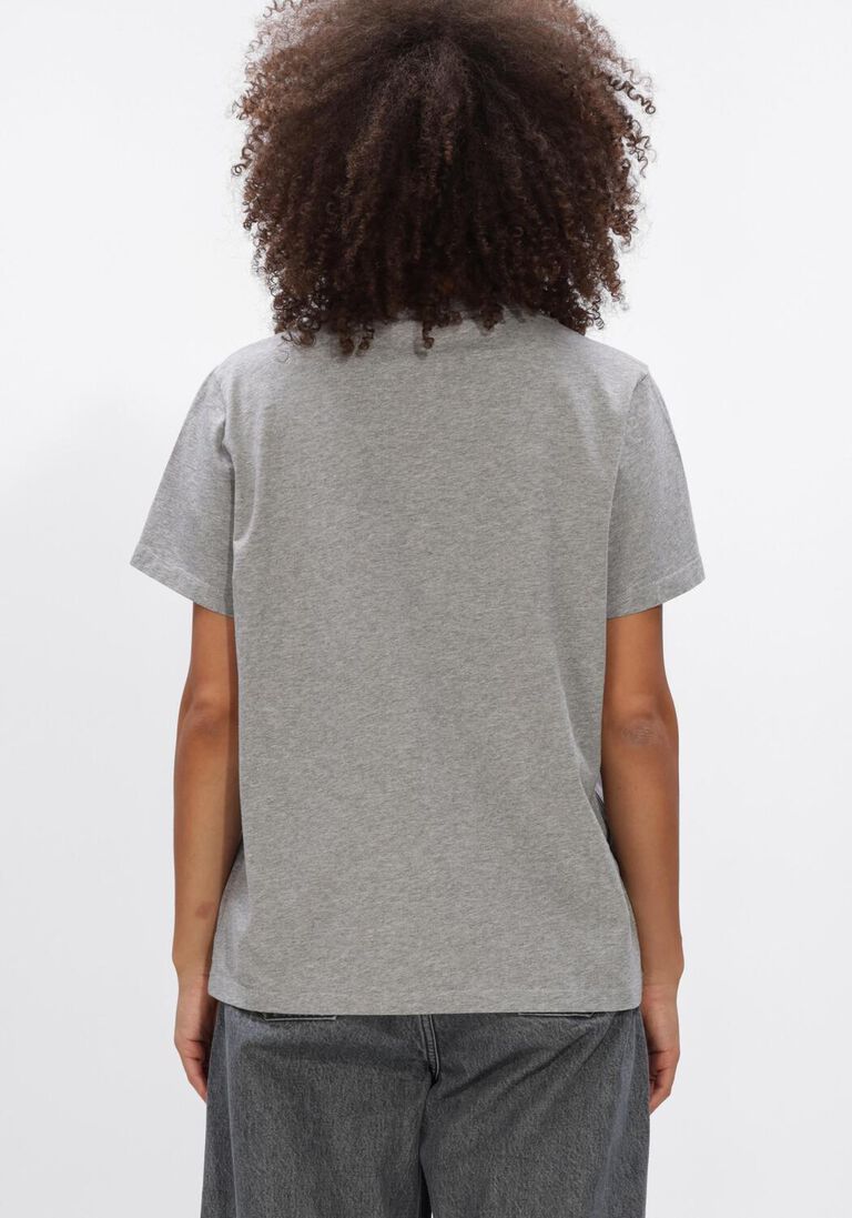 grijze ganni tops & t-shirts basic cotton jersey bear comic teddy