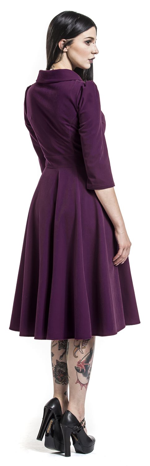 Robe De Cocktail En Velours | H&R London Robe mi-longue