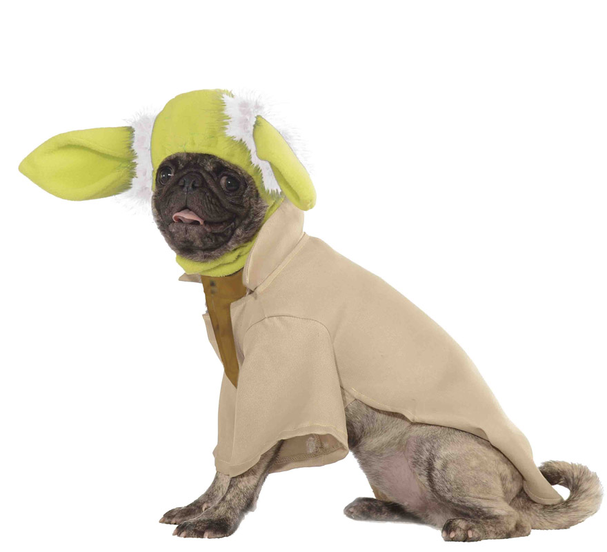 Fantasia de Yoda para Cachorro de Star Wars