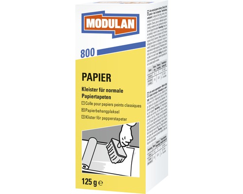 MODULAN 800 behangplaksel voor wit behang 125 g
