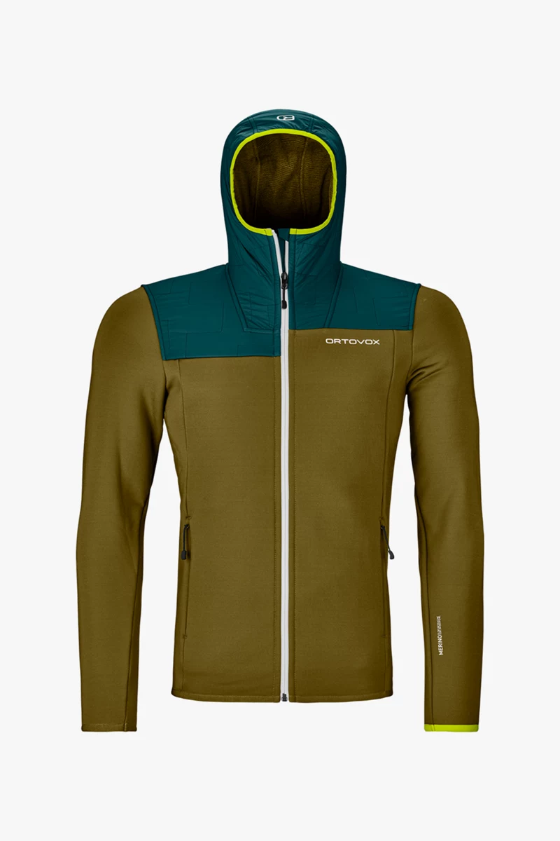 Ortovox Fleece Plus Hoodie Herren Midlayer