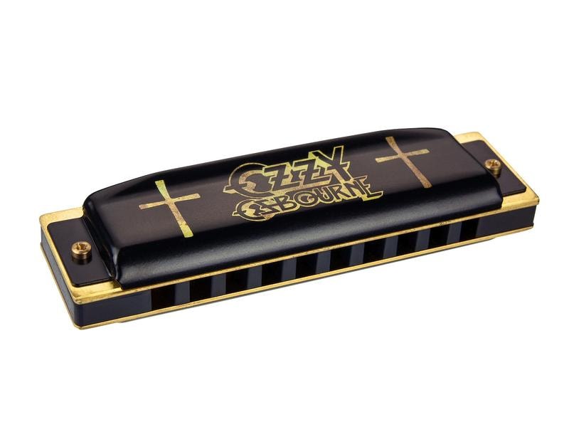 Hohner Mundharmonika Signature Series Ozzy Osbourne – C-Dur Mundharmonika mit eigens designtem Deckel