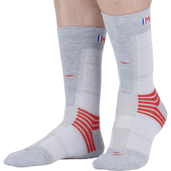 Chaussette randonnée MONNET TREK AIR GRIS ROUGE