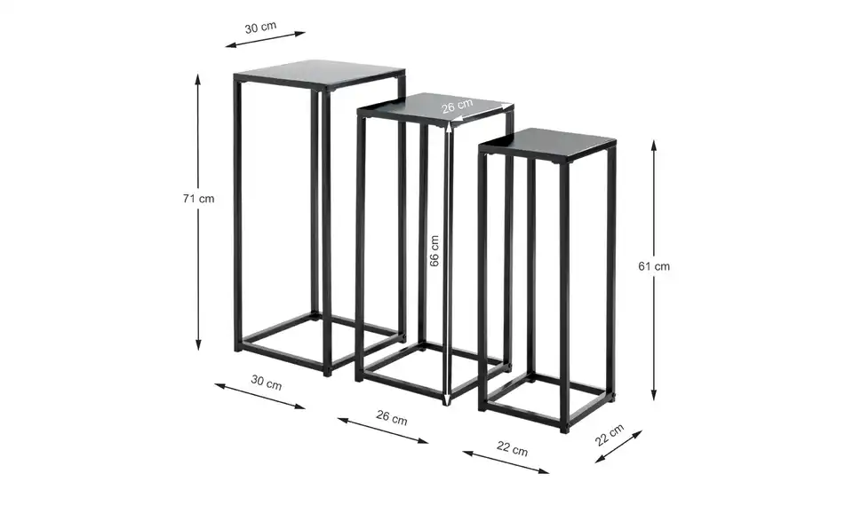 3-Satz Blumensäule Arki