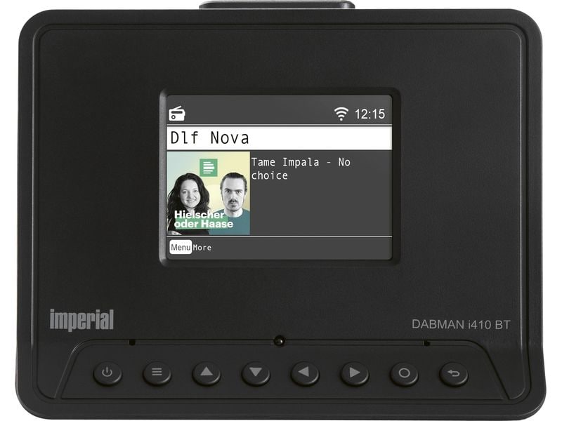Imperial Radio-Tuner Dabman i410 BT Schwarz Adapter zum Aufrüsten von HiFi-Systemen