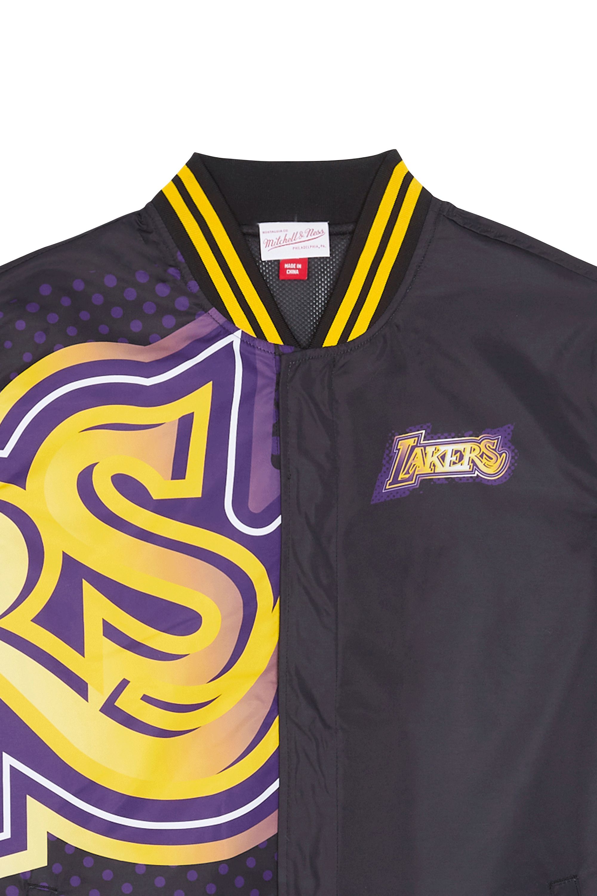 MITCHELL & NESS Veste OJBF5902-LALYYPPPBLCK BIG Noir