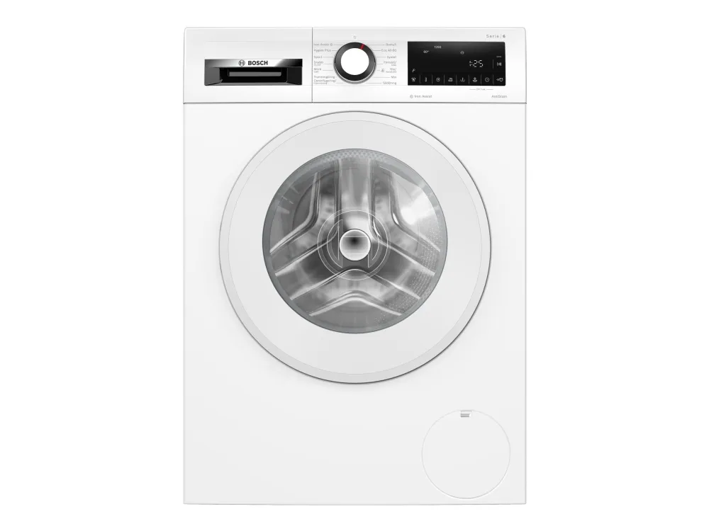 Bosch Serie | 6 WGG242Z2SN - Vaskemaskine - Niche - bredde: 60 cm - højde: 85 cm - frontbetjening - 65 liter - 9 kg - 1200 rpm - hvid