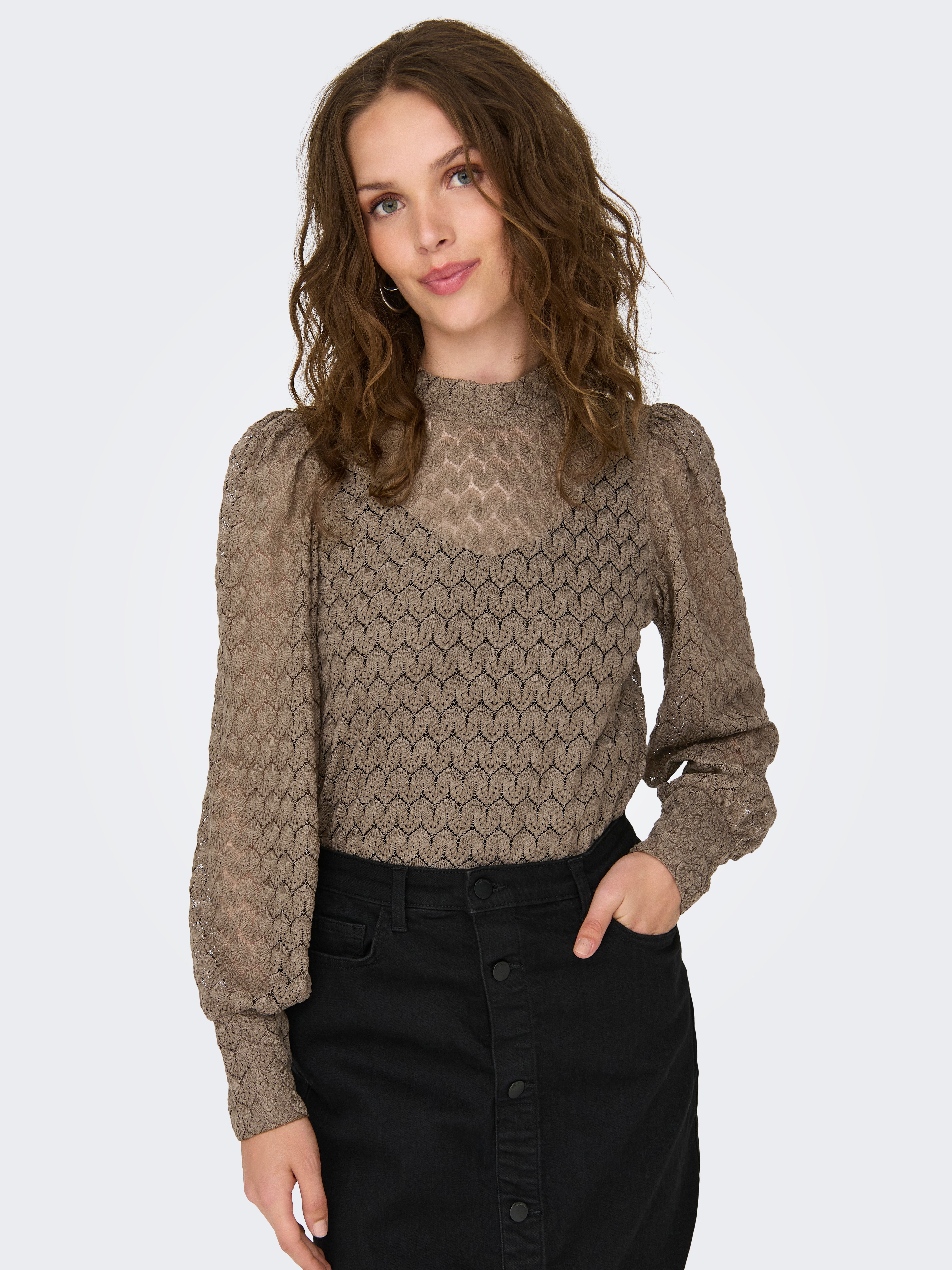 JDYAVERY Top Walnut