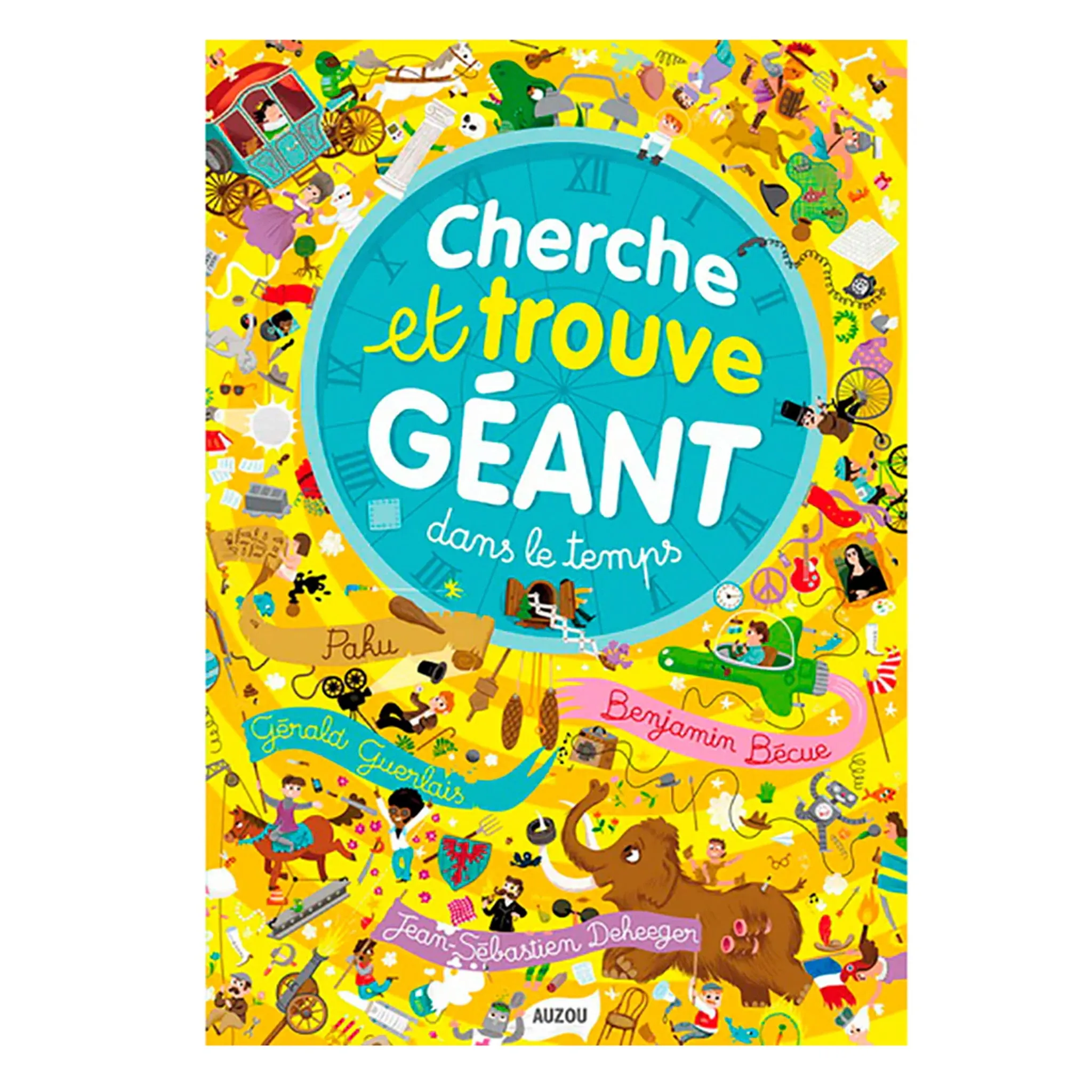 Auzou Cherche Et Trouve Géant - Dans le temps