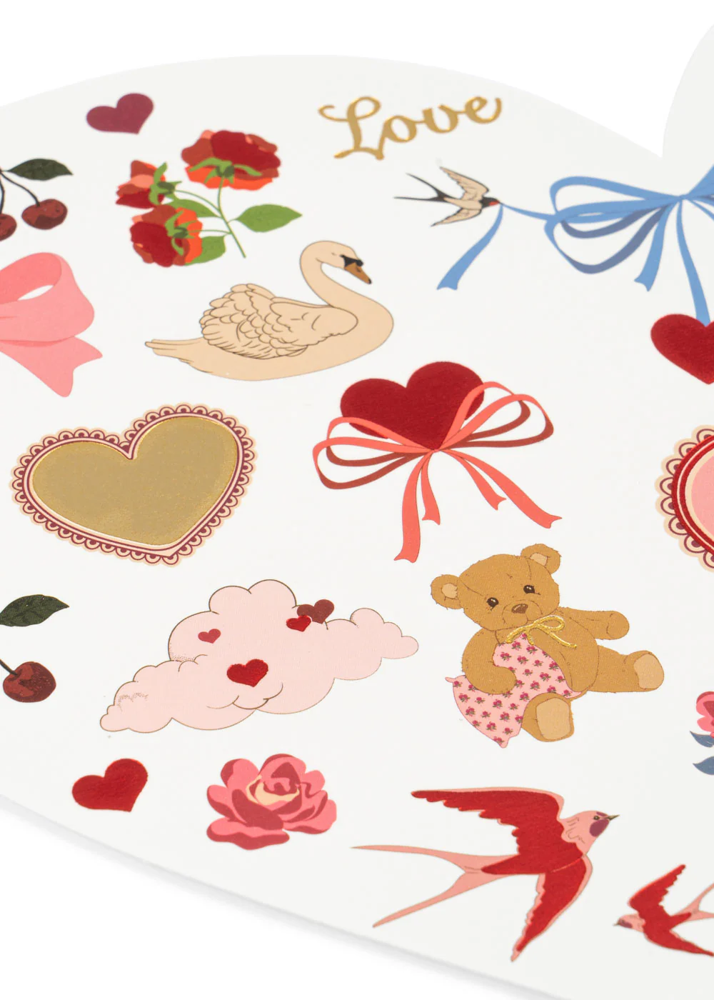 Valentins tattoos - red - OS