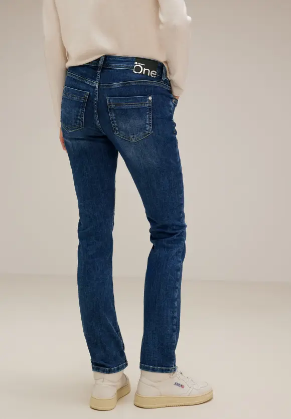 Casual Fit Jeans - deep indigo used wash