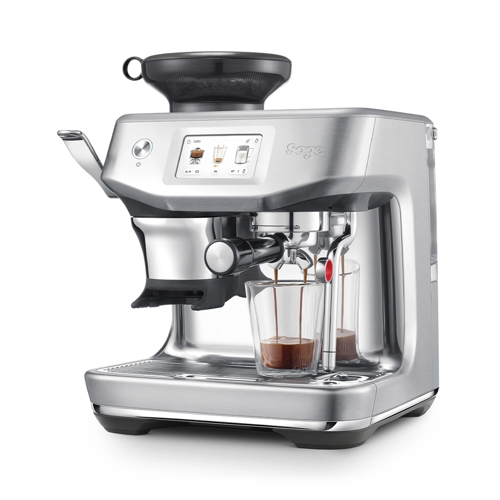 Sage the Barista Touch Impress, mit Kaltextraction - Siebträgermaschine Stainless Steel
