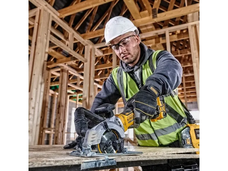 DeWALT DCS571P2, Træ, Gul, 11,5 cm, 4500 rpm, 4 cm, 102 dB