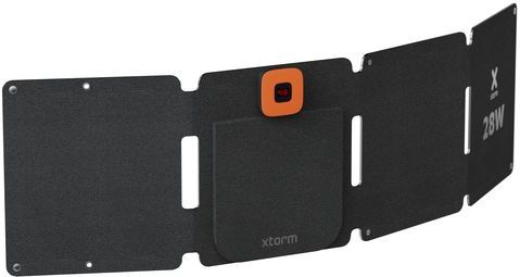 Xtorm - Powerful 28W Solar Panel - IPX4 - USB-C/A Outputs