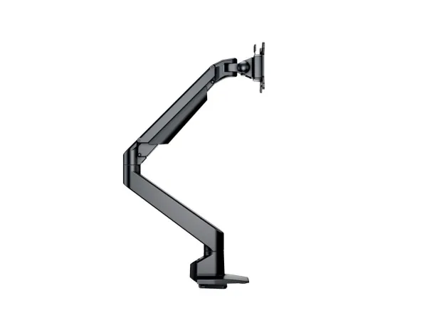 Multibrackets M VESA Gas Lift Arm Single HD - Monteringssæt (drejelig arm, klemme til montering på skrivebord) - for fladt panel - aluminium - sort - skærmstørrelse: 15