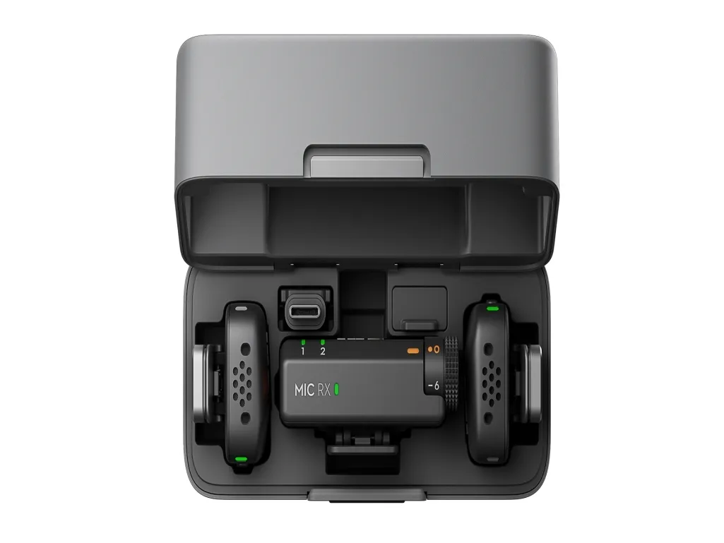 DJI Mic Mini - Mikrofonsystem - USB - sort